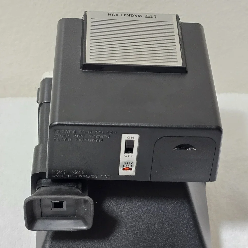 Polaroid One Step Instant Film Land Camera Rainbow Stripe Bundle Works‎ Vintage